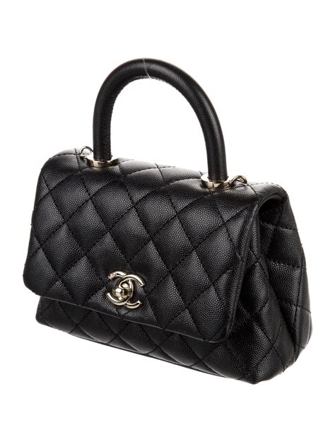 mini coco handle chanel price|chanel coco handbag price uk.